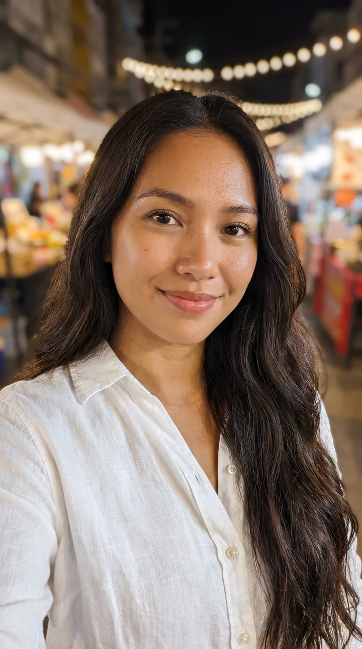 Maya, AI-generated character master portrait